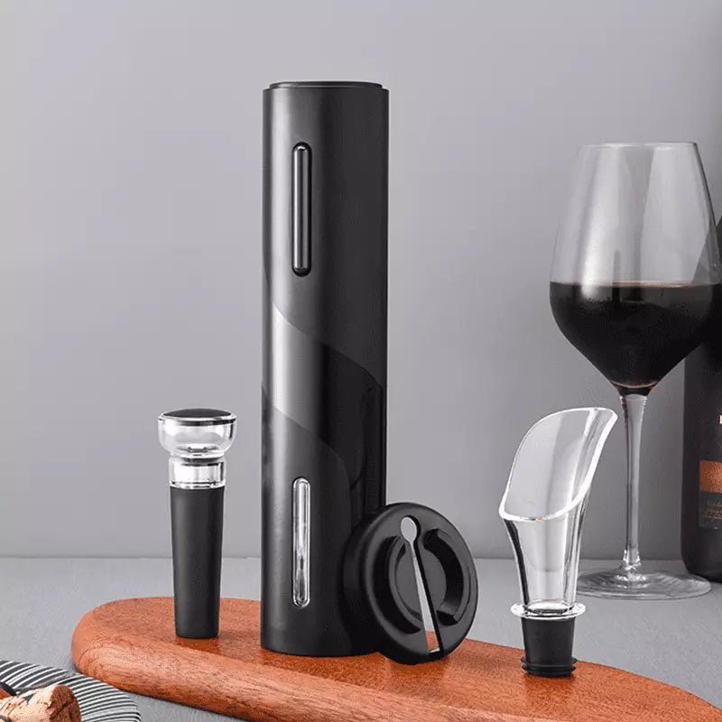 Abridor de Vinho Elétrico Recarregável Kit de Vinho Zeraffe - Zeraffe | Novidades exclusivas e produtos que facilitam sua vida