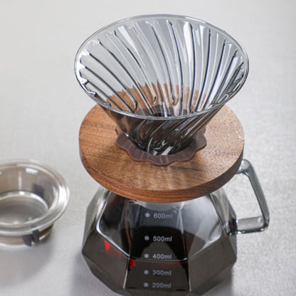 Bule de Café Vidro Borossilicato Coador de Café Hario V60 Zeraffe - Zeraffe | Novidades exclusivas e produtos que facilitam sua vida