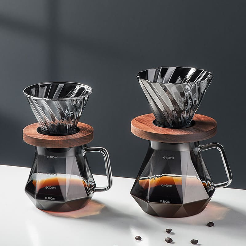 Bule de Café Vidro Borossilicato Coador de Café Hario V60 Zeraffe - Zeraffe | Novidades exclusivas e produtos que facilitam sua vida