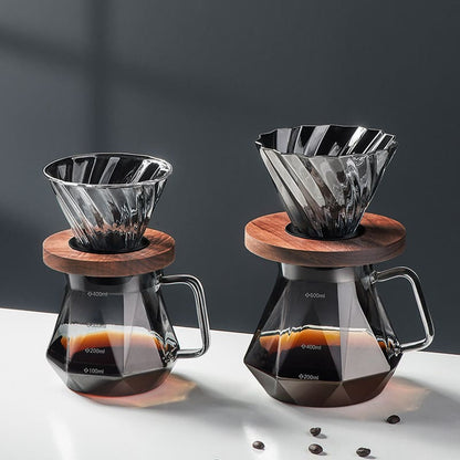 Bule de Café Vidro Borossilicato Coador de Café Hario V60 Zeraffe - Zeraffe | Novidades exclusivas e produtos que facilitam sua vida