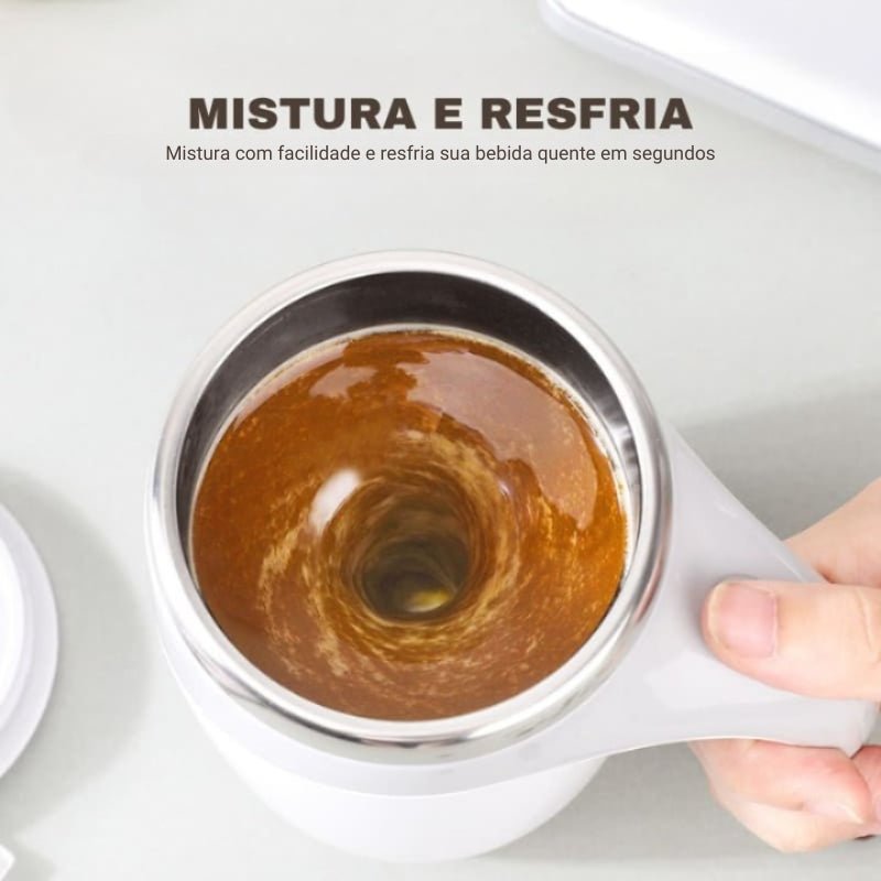 Caneca Térmica Mixer de Inox Portátil Zeraffe - Zeraffe | Novidades exclusivas e produtos que facilitam sua vida