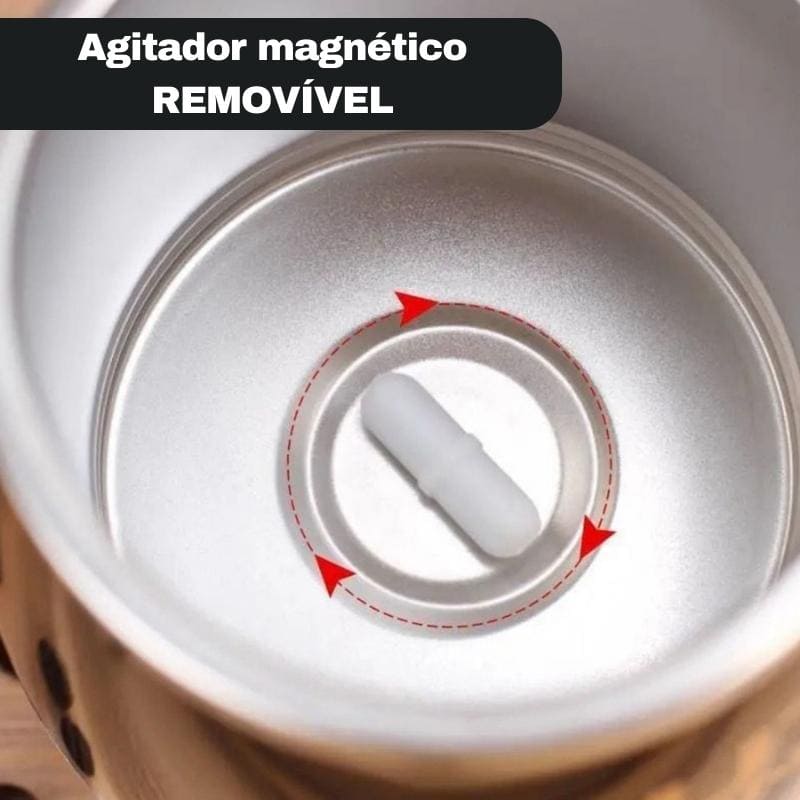 Caneca Térmica Mixer de Inox Portátil Zeraffe - Zeraffe | Novidades exclusivas e produtos que facilitam sua vida