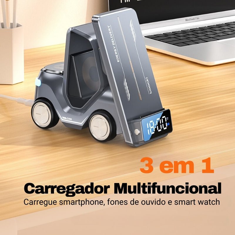 Carregador por Indução Carro Sem Fio Iphone/Samsung/Huawei Zeraffe - Zeraffe | Novidades exclusivas e produtos que facilitam sua vida