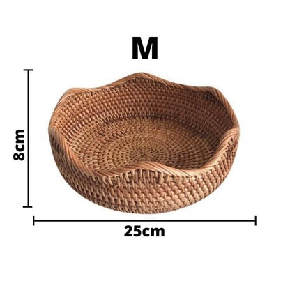 Cesta de Vime em Rattan Feita a Mão - Zeraffe | Novidades exclusivas e produtos que facilitam sua vida