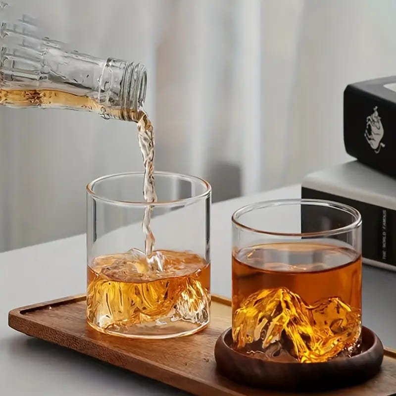 Copo de Whisky Cristal Drinks Iceberg Bar em Casa Zeraffe - Zeraffe | Novidades exclusivas e produtos que facilitam sua vida