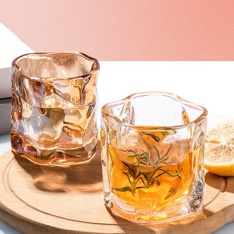 Copo de Whisky Cristal Drinks Irregular Bar em Casa Zeraffe - Zeraffe | Novidades exclusivas e produtos que facilitam sua vida