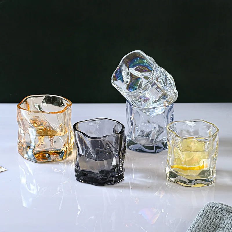 Copo de Whisky Cristal Drinks Irregular Bar em Casa Zeraffe - Zeraffe | Novidades exclusivas e produtos que facilitam sua vida