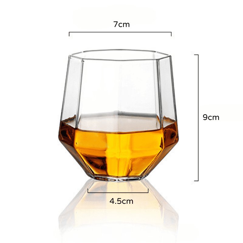 Decanter de Vinho e Whisky Vidro Diamante Home Bar Zeraffe - Zeraffe | Novidades exclusivas e produtos que facilitam sua vida