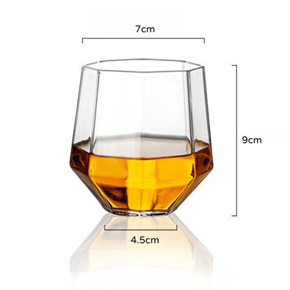 Decanter de Vinho e Whisky Vidro Diamante Home Bar Zeraffe - Zeraffe | Novidades exclusivas e produtos que facilitam sua vida