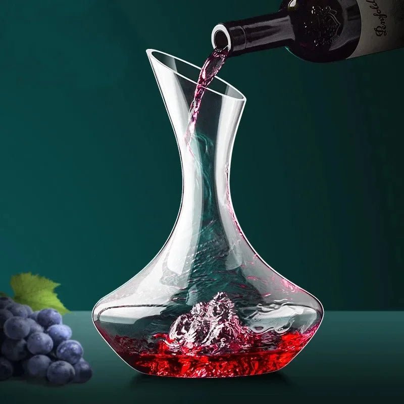 Decanter de Vinho e Whisky Vidro Iceberg Home Bar Zeraffe - Zeraffe | Novidades exclusivas e produtos que facilitam sua vida