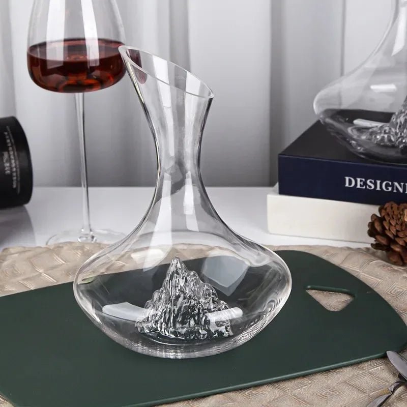 Decanter de Vinho e Whisky Vidro Iceberg Home Bar Zeraffe - Zeraffe | Novidades exclusivas e produtos que facilitam sua vida