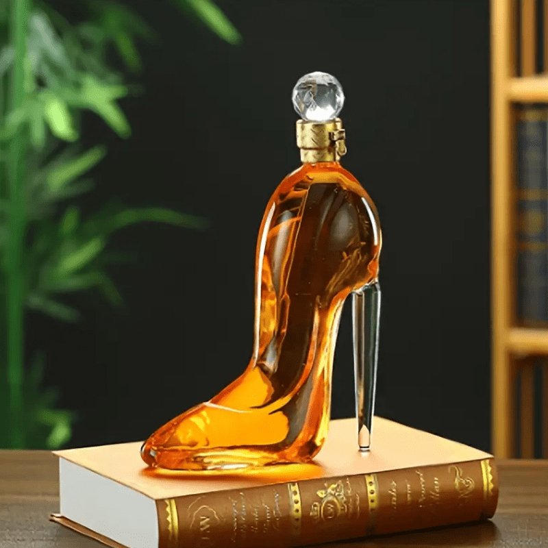 Decanter de Vinho e Whisky Vidro Sapato Bar em Casa Zeraffe - Zeraffe | Novidades exclusivas e produtos que facilitam sua vida