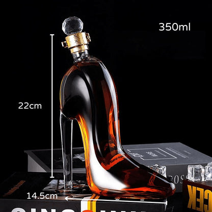 Decanter de Vinho e Whisky Vidro Sapato Bar em Casa Zeraffe - Zeraffe | Novidades exclusivas e produtos que facilitam sua vida