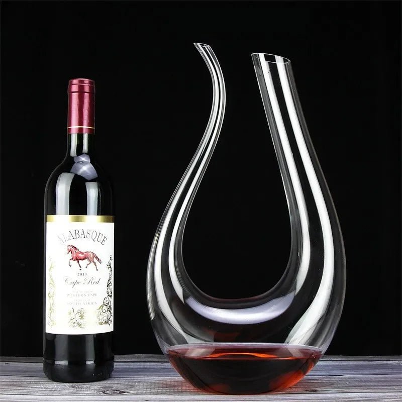 Decanter de Vinho Recipiente de Vidro Cisne Decantador Zeraffe - Zeraffe | Novidades exclusivas e produtos que facilitam sua vida