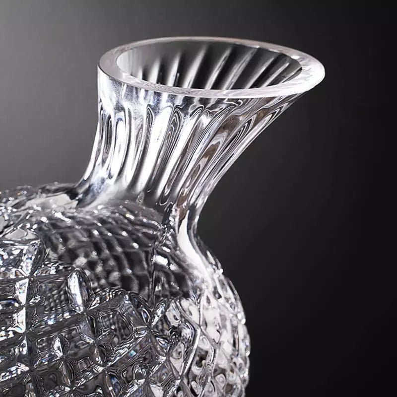 Decanter de Vinho Recipiente de Vidro Cristal Decantador Zeraffe - Zeraffe | Novidades exclusivas e produtos que facilitam sua vida