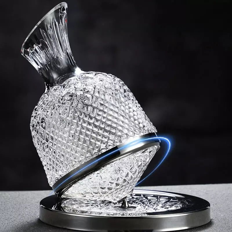 Decanter de Vinho Recipiente de Vidro Cristal Decantador Zeraffe - Zeraffe | Novidades exclusivas e produtos que facilitam sua vida