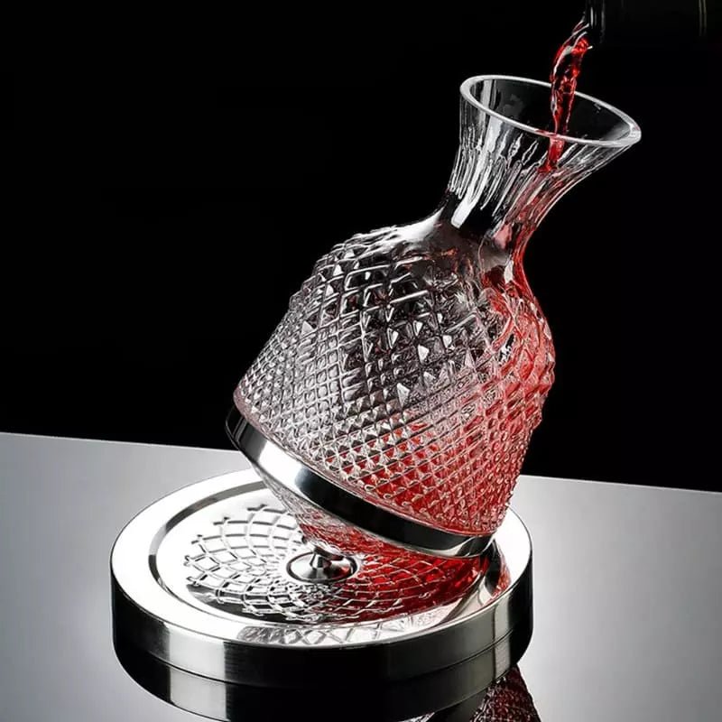 Decanter de Vinho Recipiente de Vidro Cristal Decantador Zeraffe - Zeraffe | Novidades exclusivas e produtos que facilitam sua vida