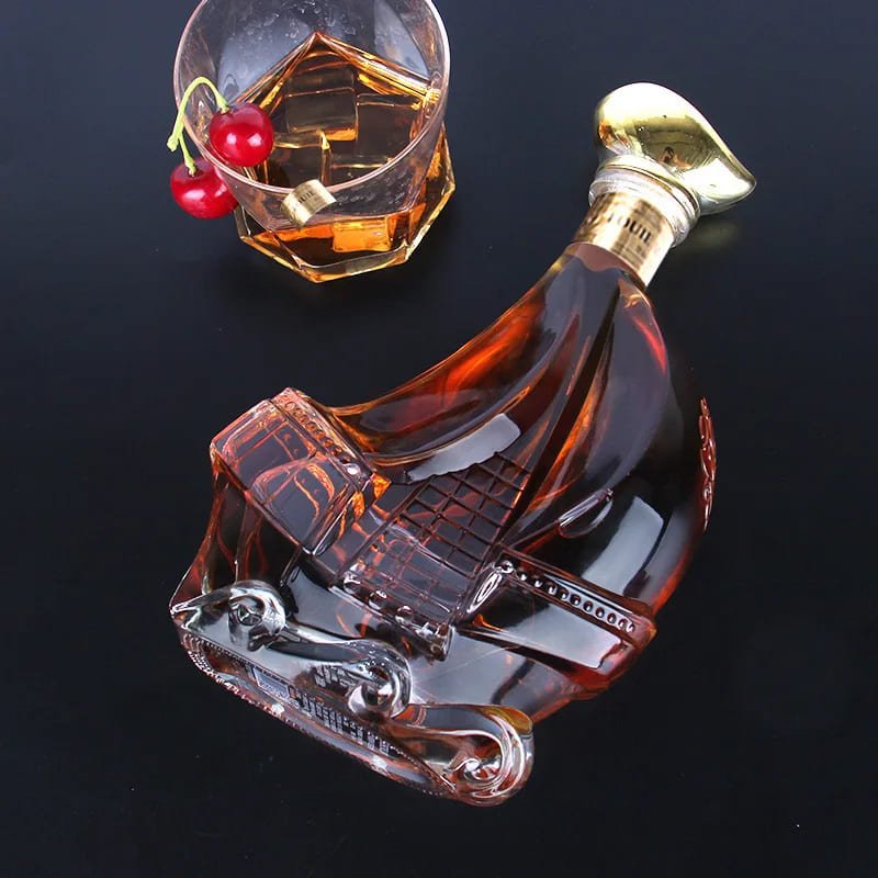 Decanter de Vinho Whisky Vidro Caravela Bar em Casa Zeraffe - Zeraffe | Novidades exclusivas e produtos que facilitam sua vida