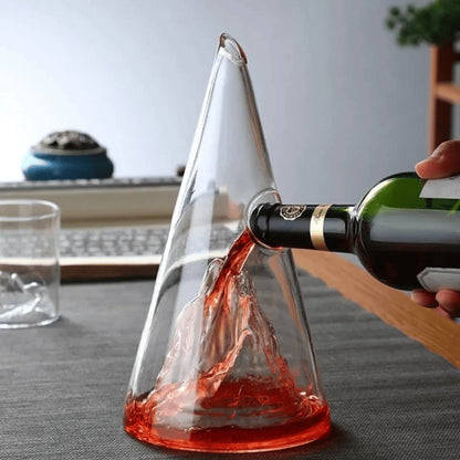 Decanter de Vinho Whisky Vidro Pirâmide Bar em Casa Zeraffe - Zeraffe | Novidades exclusivas e produtos que facilitam sua vida