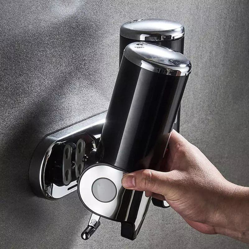 Dispenser de Sabonete Líquido Shampoo e Condicionador Zeraffe - Zeraffe | Novidades exclusivas e produtos que facilitam sua vida