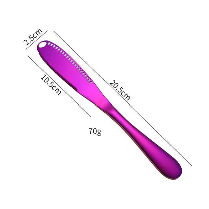 Espátula de Inox para Manteiga Faca Serrilhada Zeraffe - Zeraffe | Novidades exclusivas e produtos que facilitam sua vida