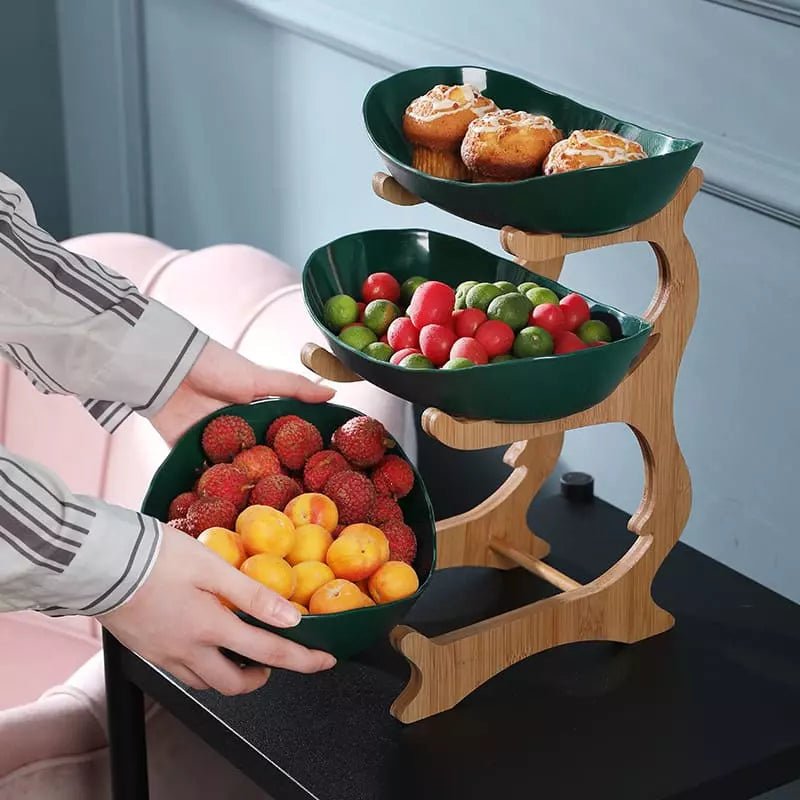 Fruteira de Mesa Cesta de Fruta Bambu Zeraffe - Zeraffe | Novidades exclusivas e produtos que facilitam sua vida