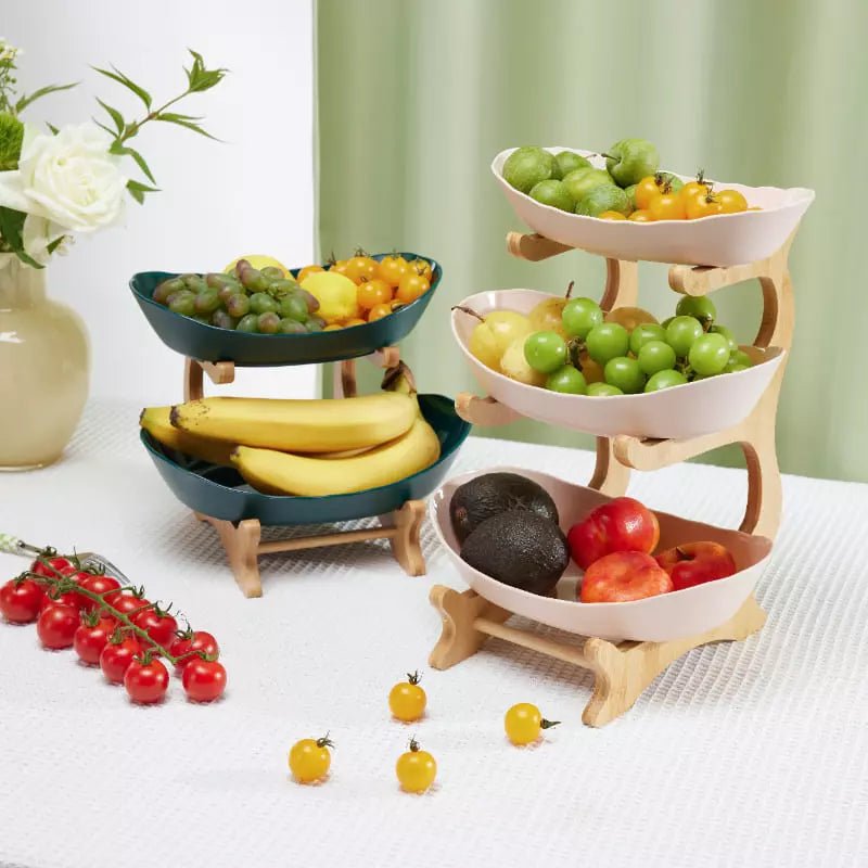 Fruteira de Mesa Cesta de Fruta Bambu Zeraffe - Zeraffe | Novidades exclusivas e produtos que facilitam sua vida