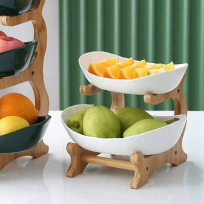 Fruteira de Mesa Cesta de Fruta Bambu Zeraffe - Zeraffe | Novidades exclusivas e produtos que facilitam sua vida