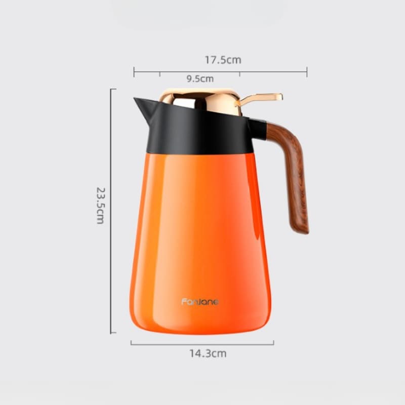 Garrafa Térmica Café Chá Inox 1.6L Zeraffe - Zeraffe | Novidades exclusivas e produtos que facilitam sua vida