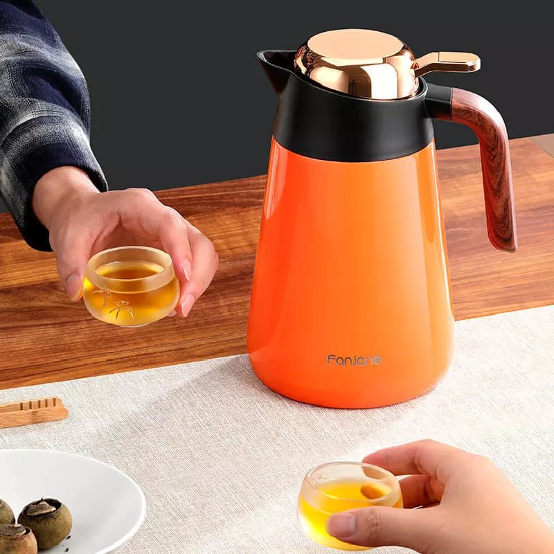 Garrafa Térmica Café Chá Inox 1.6L Zeraffe - Zeraffe | Novidades exclusivas e produtos que facilitam sua vida