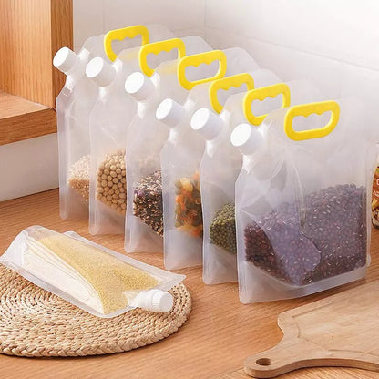 Kit 10 Sacos de Armazenamento Dispenser de Alimentos Zeraffe - Zeraffe | Novidades exclusivas e produtos que facilitam sua vida