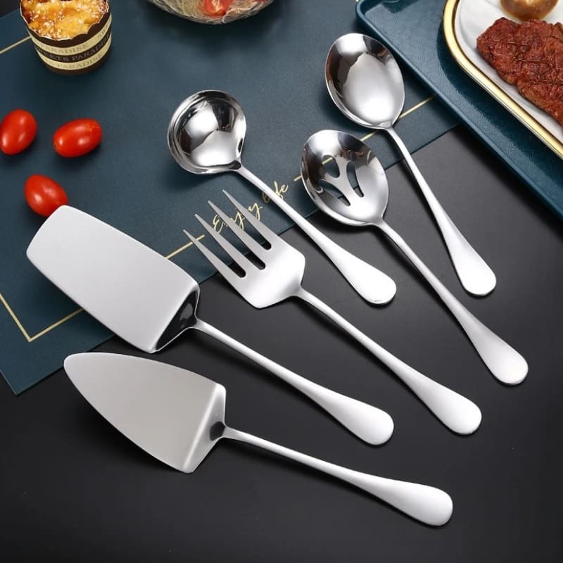 Kit Utensílios de Cozinha 6 Peças Inox Dourado Zeraffe - Zeraffe | Novidades exclusivas e produtos que facilitam sua vida