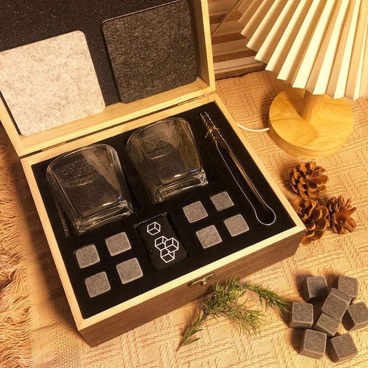 Kit Whisky Copos Cubo de Gelo Pegador Bar em Casa Zeraffe - Zeraffe | Novidades exclusivas e produtos que facilitam sua vida