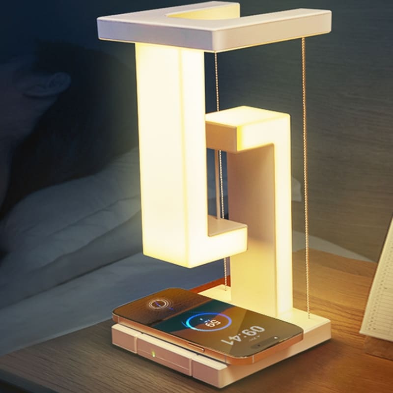 Luminária de Mesa + Carregador Iphone Samsung por Indução Zeraffe - Zeraffe | Novidades exclusivas e produtos que facilitam sua vida