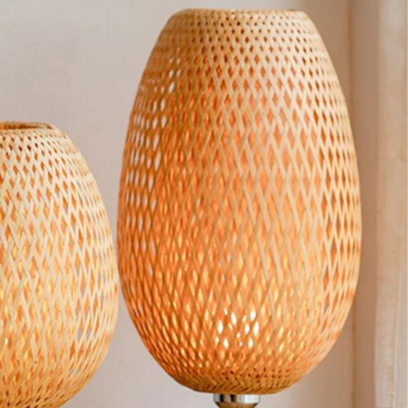 Luminária de Mesa Rattan - Zeraffe