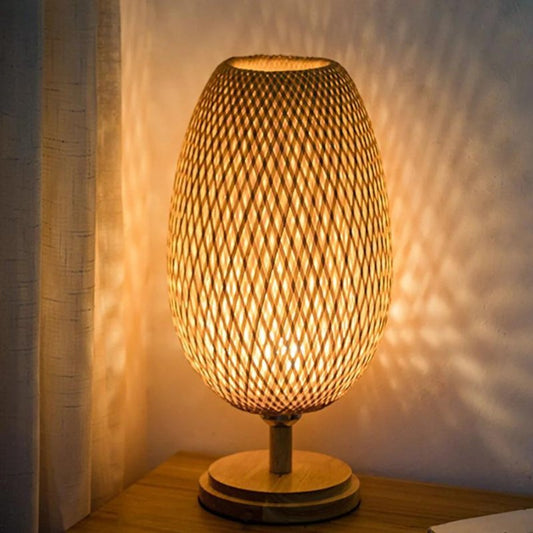 Luminária de Mesa Rattan - Zeraffe