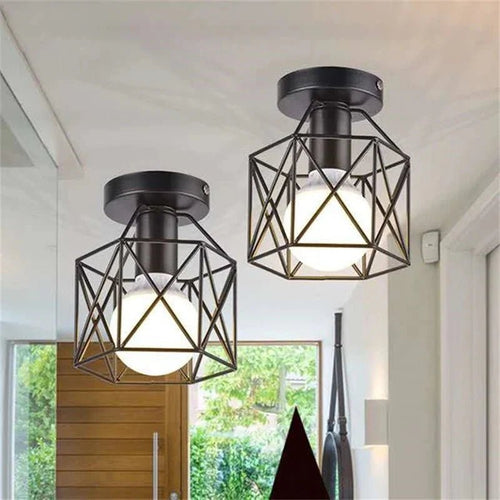 Luminária de Teto Moderna Estilo Industrial - Zeraffe