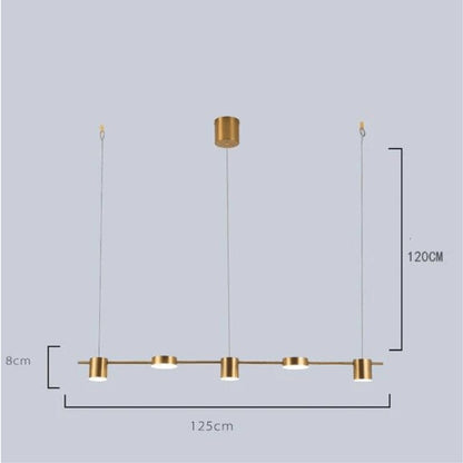 Lustre Moderno Para Sala Montreal - Zeraffe