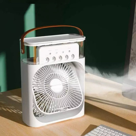 Mini Ar Condicionado Ventilador de Mesa Umidificador Zeraffe - Zeraffe | Novidades exclusivas e produtos que facilitam sua vida