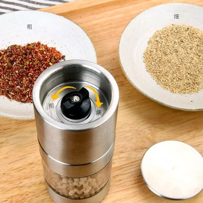 Moedor de Pimenta e Temperos Manual Inox 2 em 1 Zeraffe - Zeraffe | Novidades exclusivas e produtos que facilitam sua vida