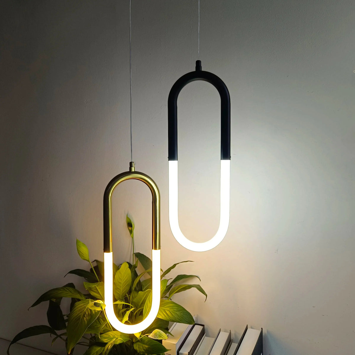 Pendente Minimalista Metal e Led - Zeraffe