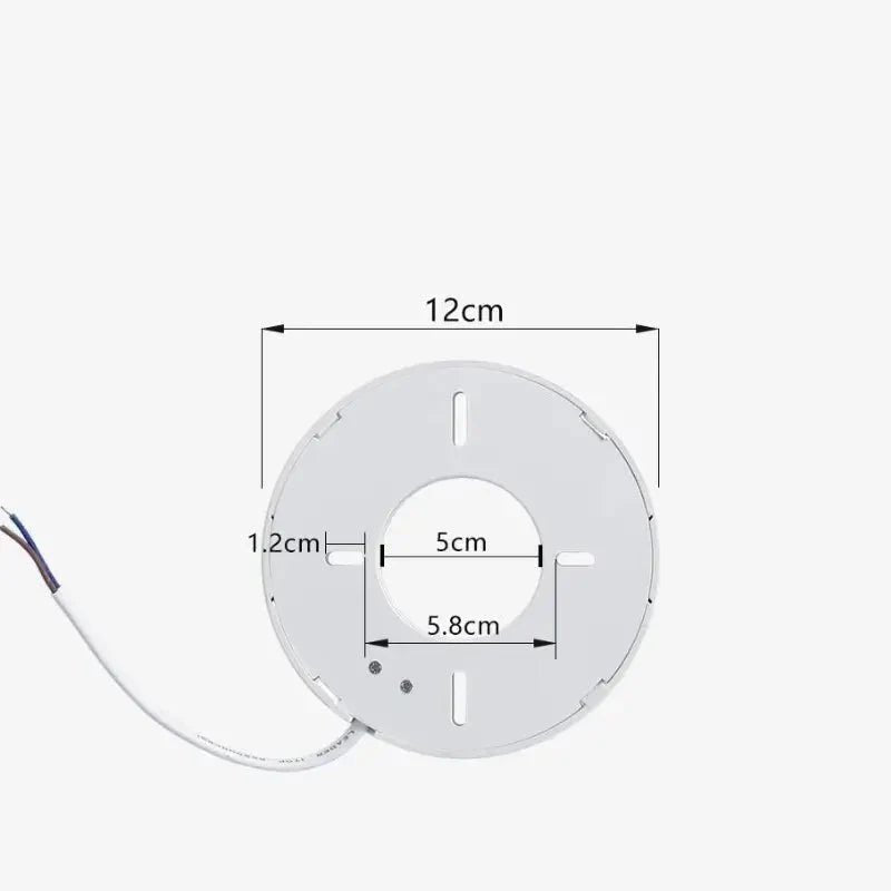 Plafon de Teto Quadrado Com Controle Remoto - Zeraffe