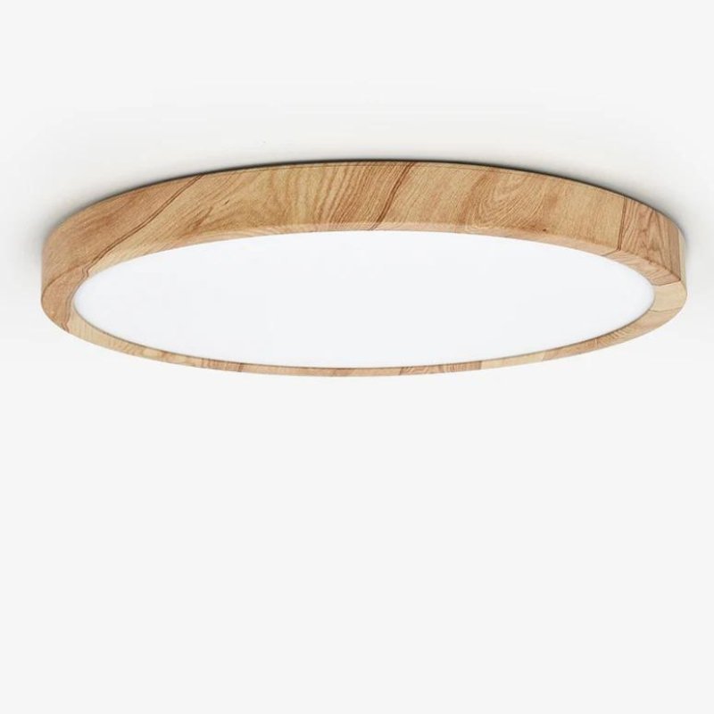 Plafon de Teto Wooden Led Sobrepor - Zeraffe