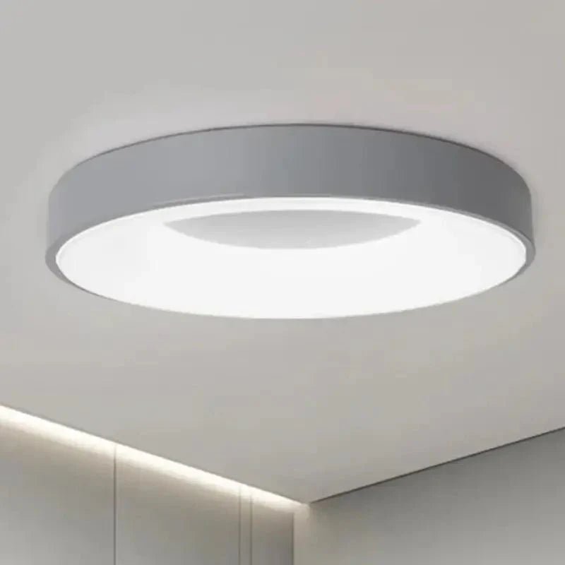 Plafon LED Sobrepor Sofisticado Com Luz Regulável 220V - Zeraffe