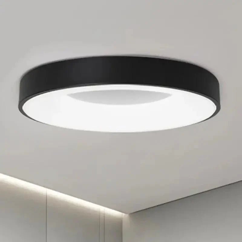 Plafon LED Sobrepor Sofisticado Com Luz Regulável 220V - Zeraffe