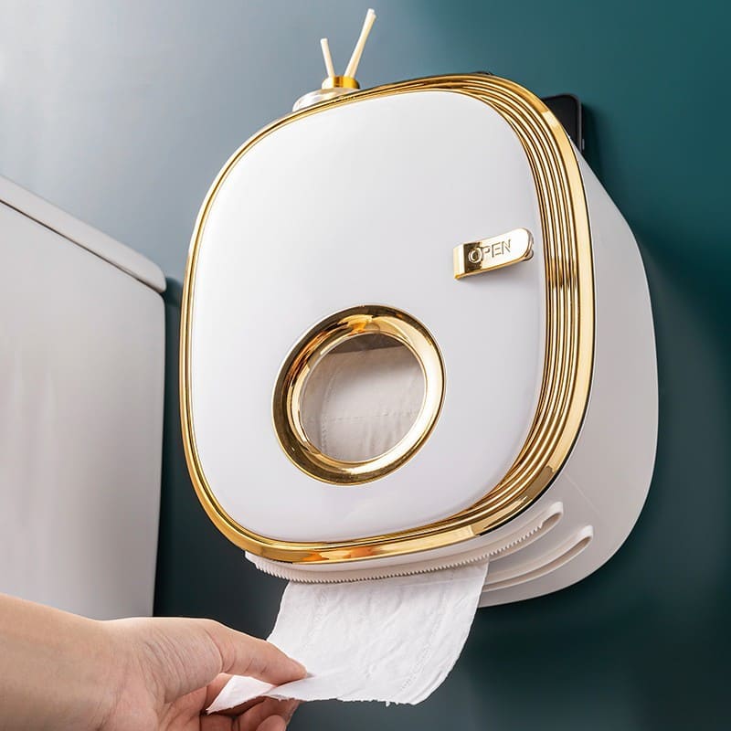 Porta Papel Higiênico de Parede Suporte Papel Higiênico Zeraffe - Zeraffe | Novidades exclusivas e produtos que facilitam sua vida