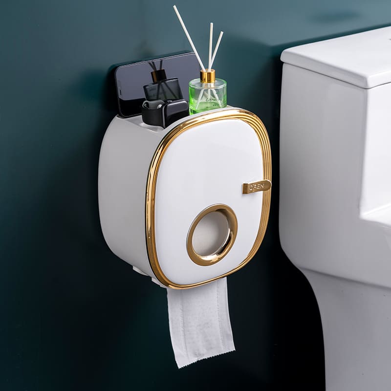 Porta Papel Higiênico de Parede Suporte Papel Higiênico Zeraffe - Zeraffe | Novidades exclusivas e produtos que facilitam sua vida