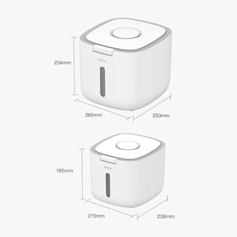 Recipiente Porta Mantimentos com Tampa Automática Zeraffe - Zeraffe | Novidades exclusivas e produtos que facilitam sua vida