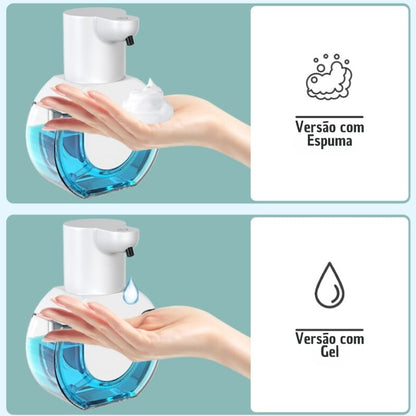 Saboneteira Dispenser Sabonete Líquido Automático Gel Espuma Zeraffe - Zeraffe | Novidades exclusivas e produtos que facilitam sua vida