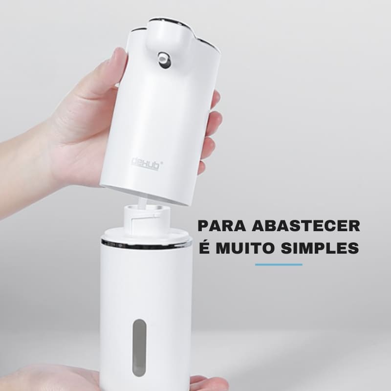 Saboneteira Dispensers Sabonete Líquido Automático Zeraffe - Zeraffe | Novidades exclusivas e produtos que facilitam sua vida